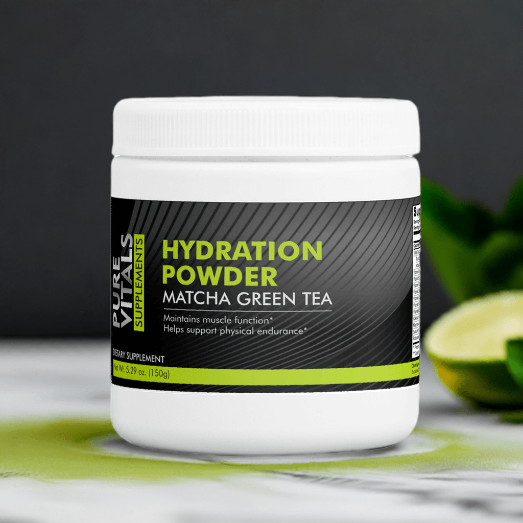 Hydration Powder (Matcha Green Tea) - Pure Vitals