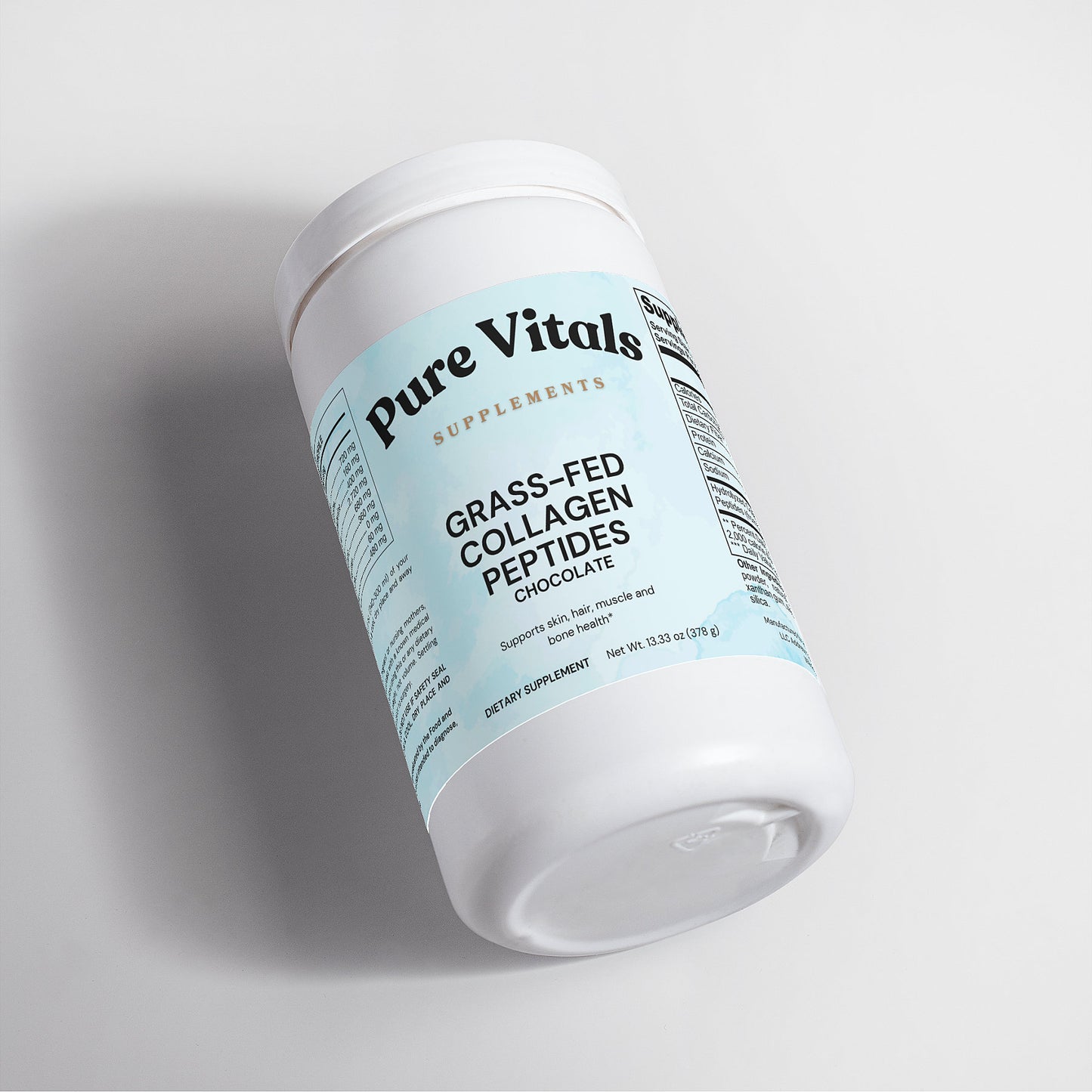 Grass-Fed Collagen Peptides Powder (Chocolate)