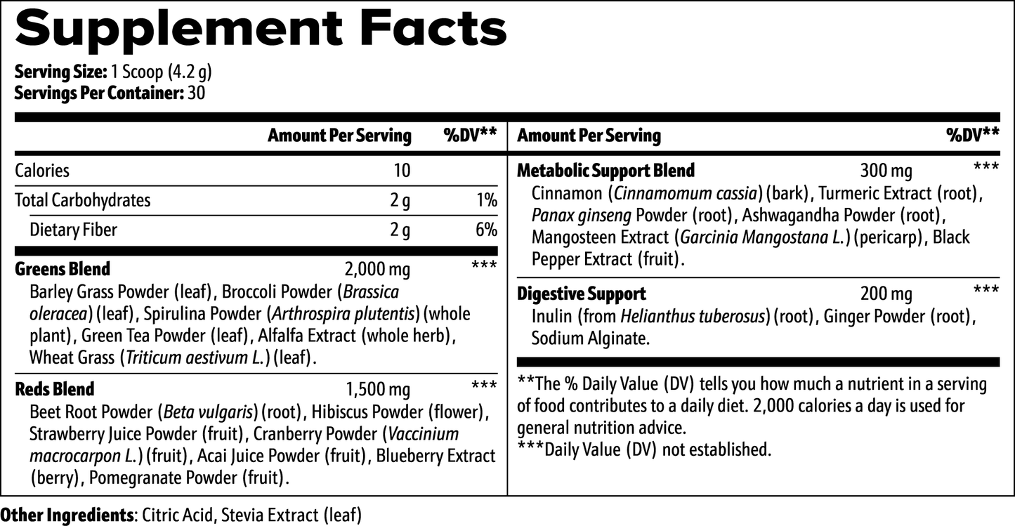 Pure Greens Superfood