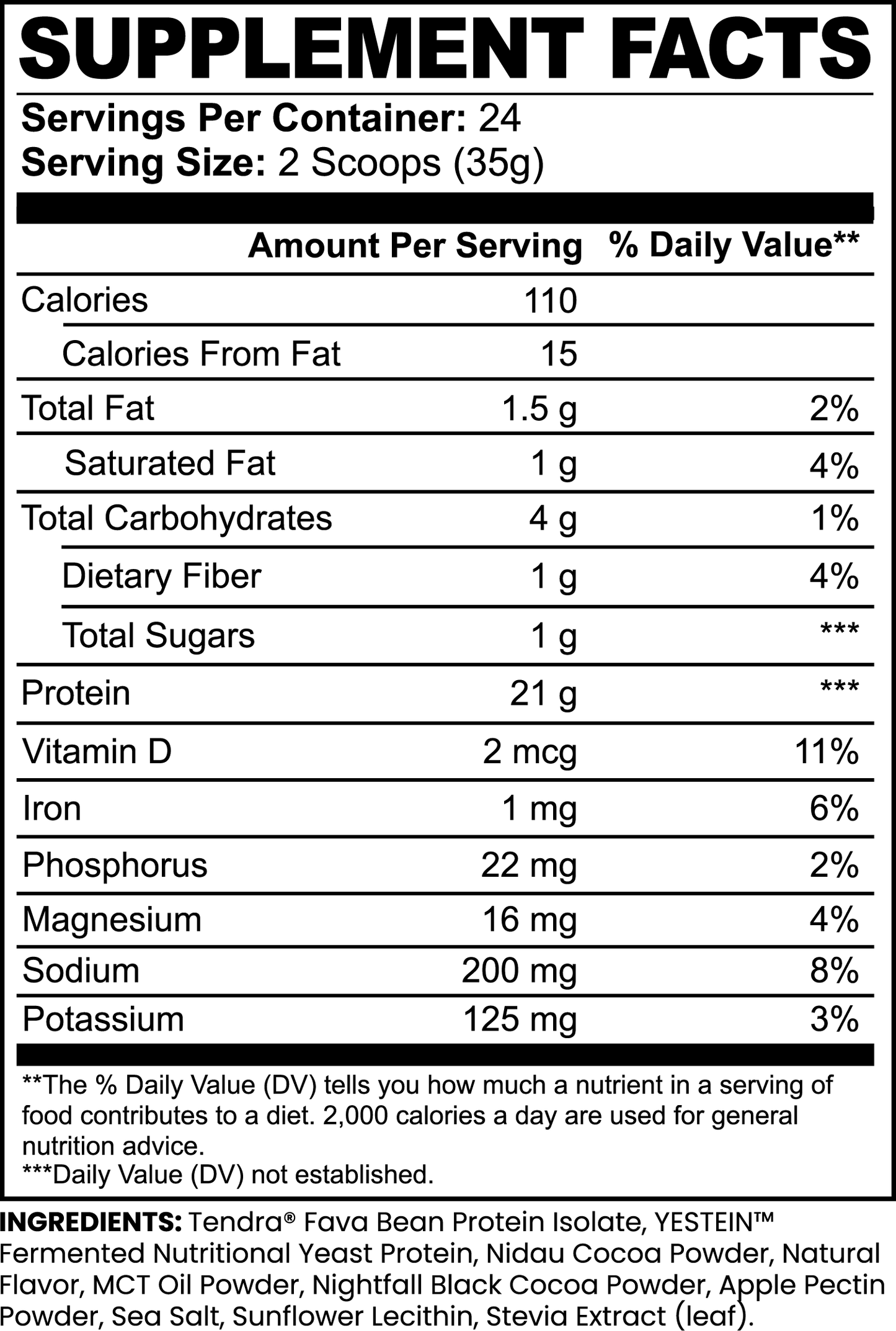 Pure Plant Protein (Chocolate)