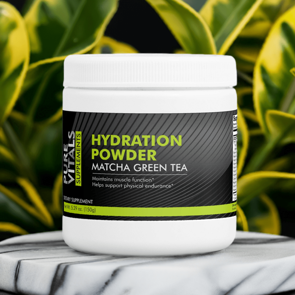 Hydration Powder (Matcha Green Tea) - Pure Vitals