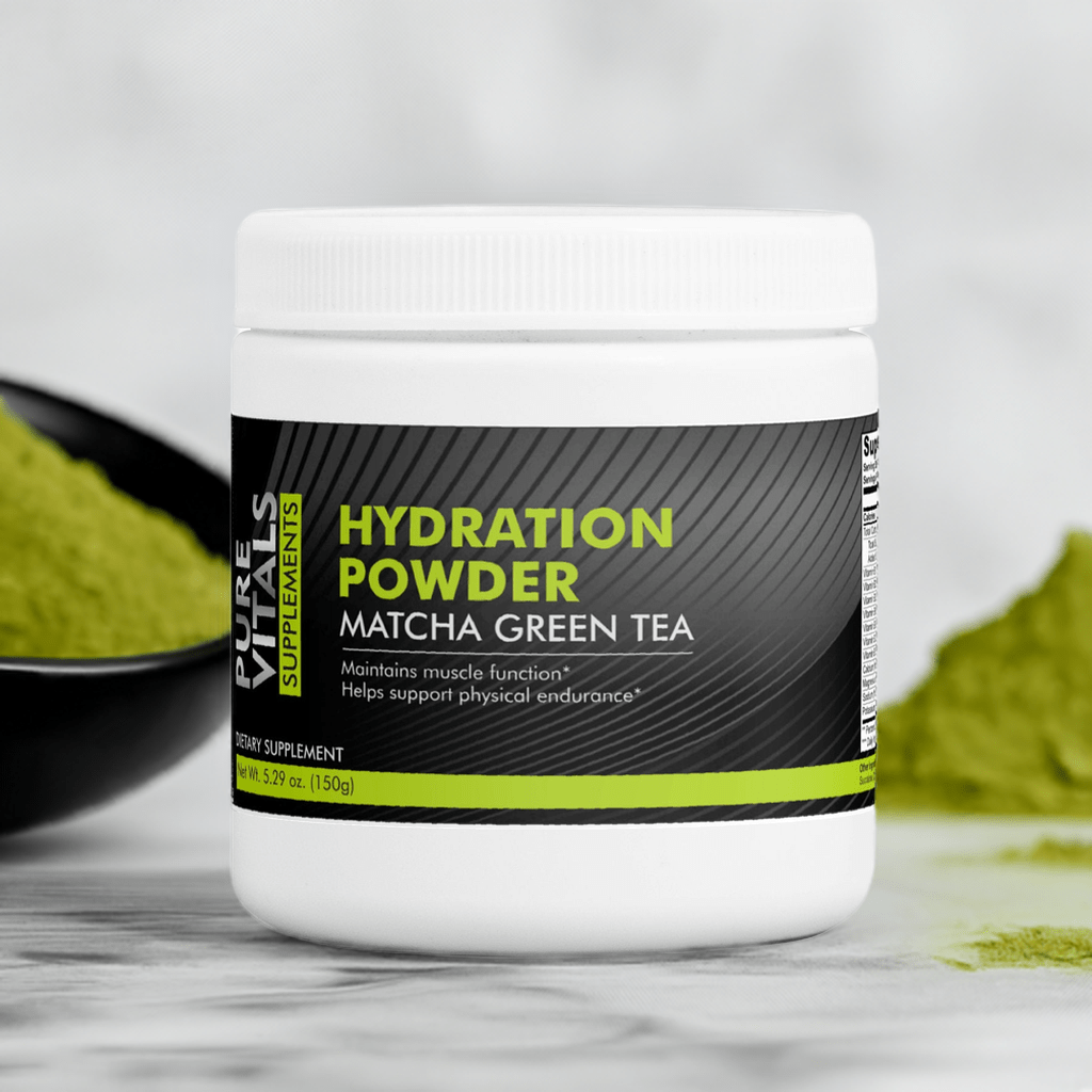 Hydration Powder (Matcha Green Tea) - Pure Vitals