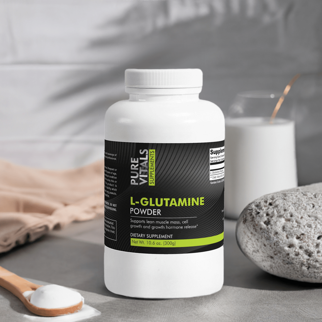 L - Glutamine Powder - Pure Vitals