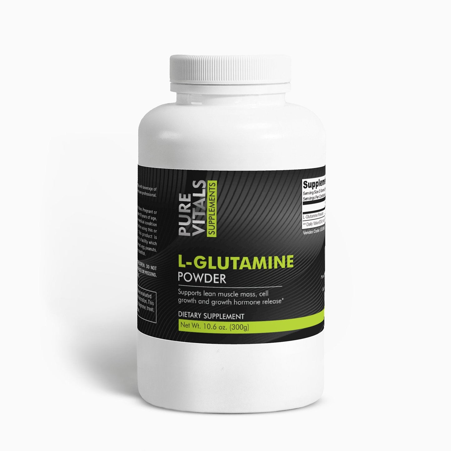L - Glutamine Powder - Pure Vitals