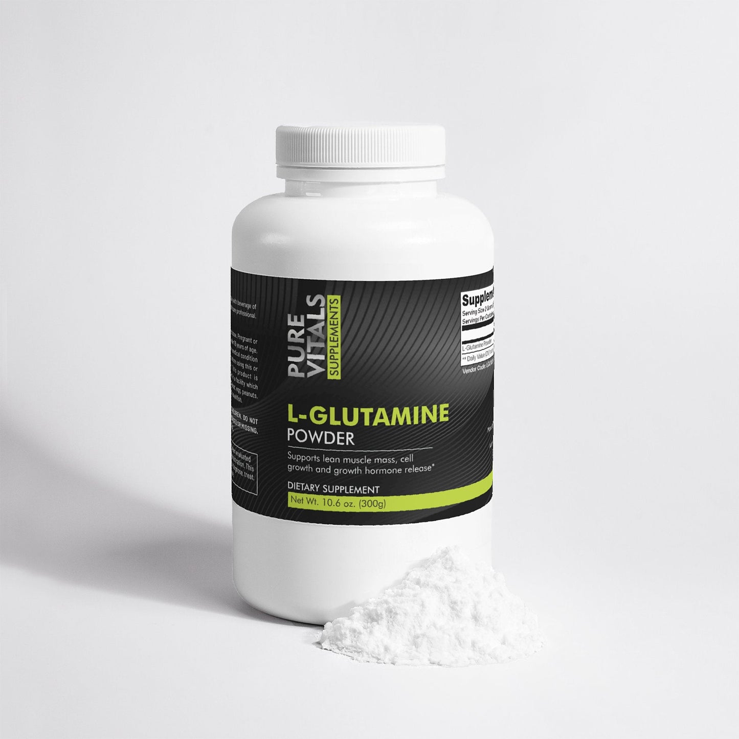 L - Glutamine Powder - Pure Vitals